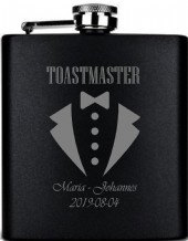 svart plunta med bröllopsmotiv