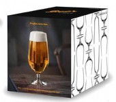 Orrefors Lager ölglas med gravyr