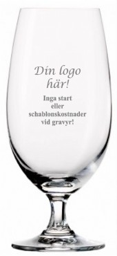 Spiegelau ölglas Taverna med gravyr