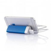 Powerbank 2200mAh med sugproppar
