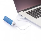 Powerbank 2200mAh med sugproppar