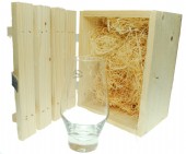 Presentlåda trä 22x15x12cm