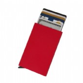 Korthållare i aluminium 95x62x9 mm.