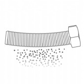 salt o peppar ströare i skruvad design.