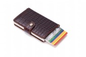 secrid miniwallet amozon brown med gravyr