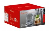Whiskyglas med klassiskt mönster 4-pack